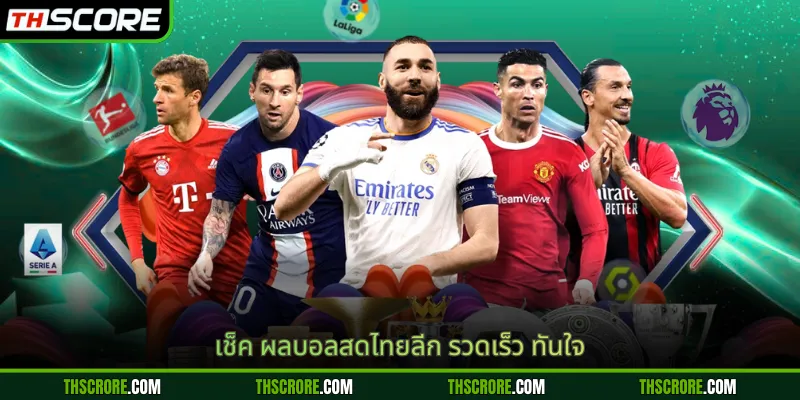 เช็ค ผลบอลสดไทยลีก รวดเร็ว ทันใจ