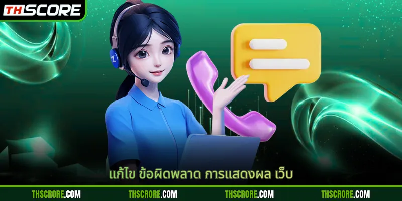 แก้ไข ข้อผิดพลาด การแสดงผล เว็บ